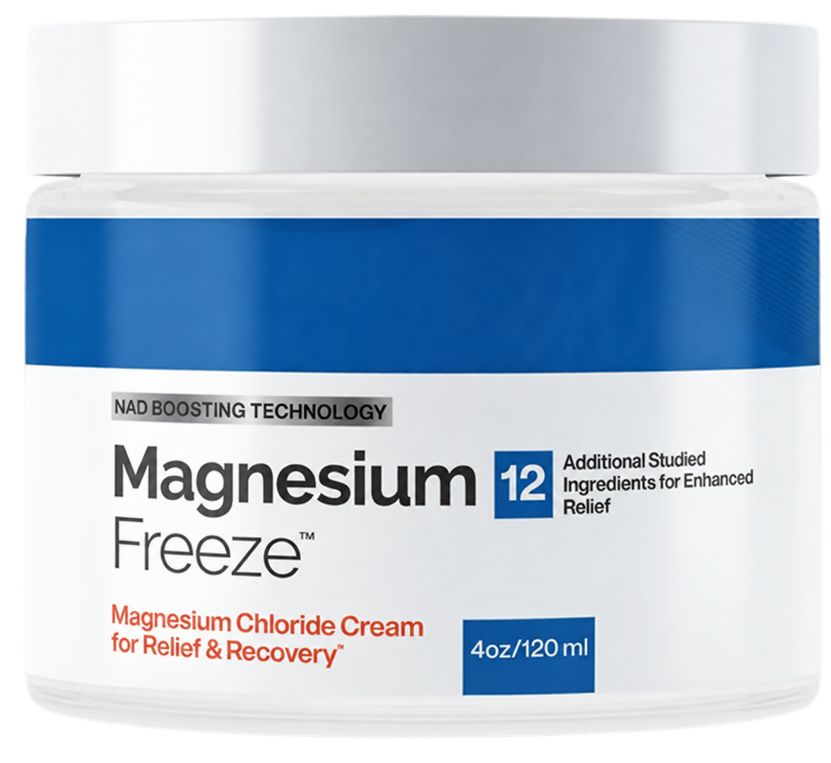 Magnesium Freeze Massagecreme, Tiegel mit 120 ml
