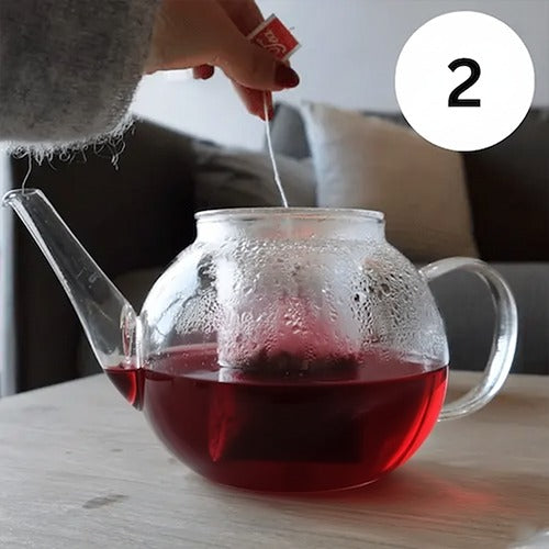 5–7 Minuten ziehen lassen