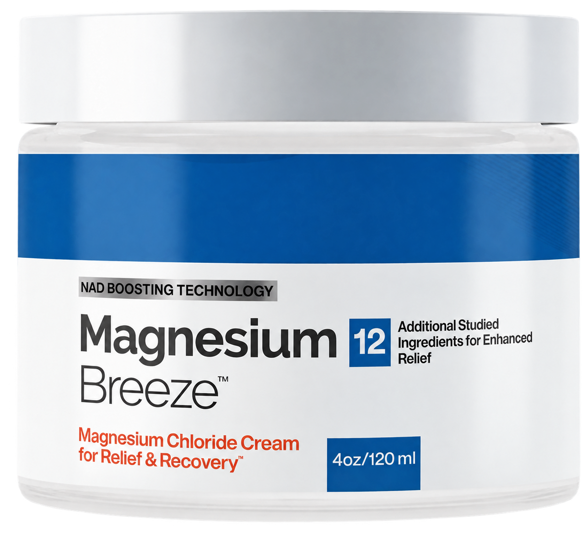 Magnesium Breeze Massagecreme, Tiegel mit 120 ml